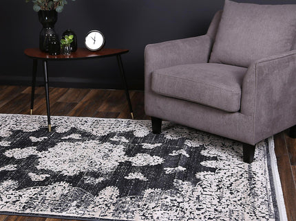 Rapsody Bizet Navy Transitional Rug