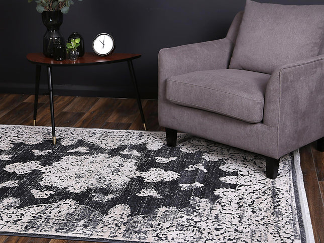 Rapsody Bizet Navy Transitional Rug