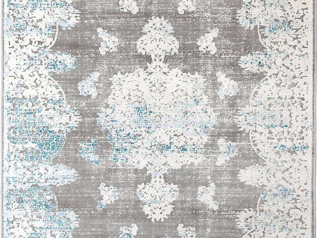 Rapsody Bizet Blue Traditional Rug