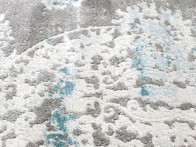 Rapsody Bizet Blue Traditional Rug