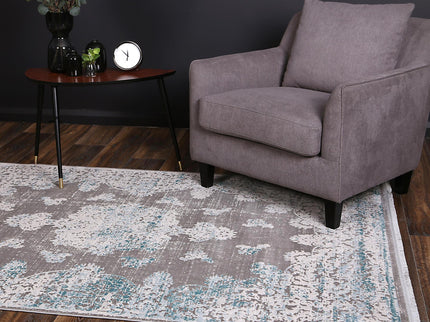 Rapsody Bizet Blue Traditional Rug