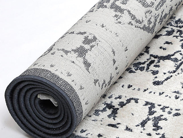 Rapsody Rossini Navy Traditional Rug