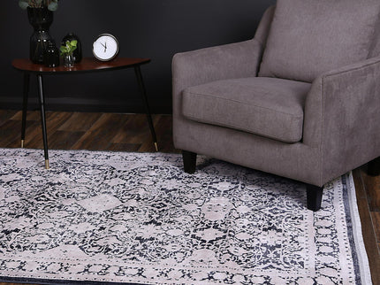Rapsody Rossini Navy Traditional Rug