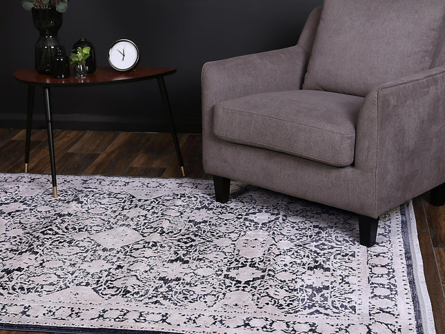Rapsody Rossini Navy Traditional Rug