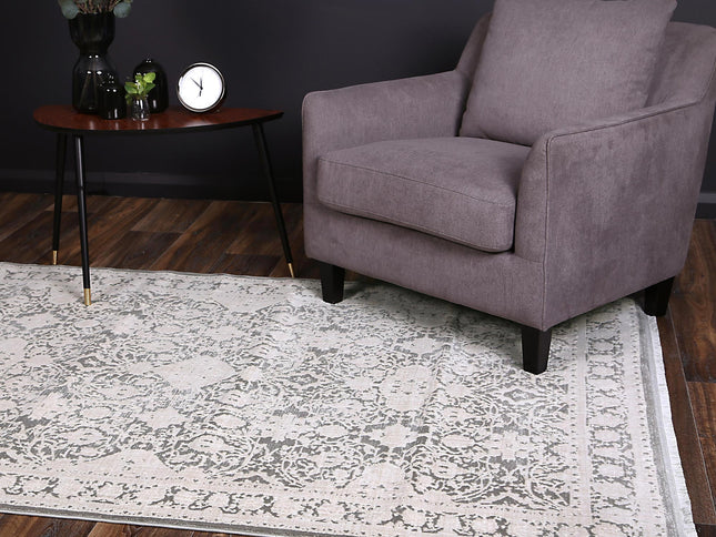 Rapsody Rossini Grey Traditional Rug