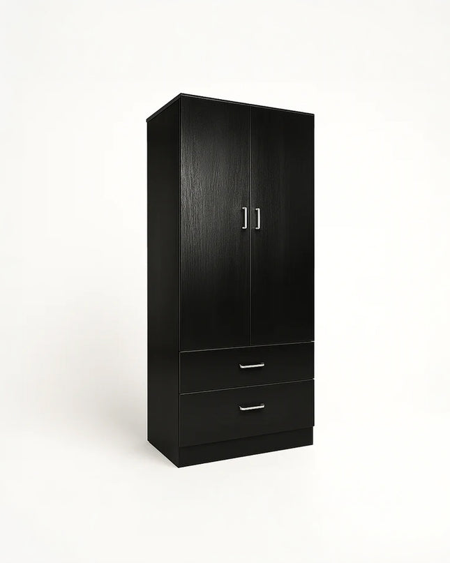 Redfern 2 Door Wardrobe (Black)
