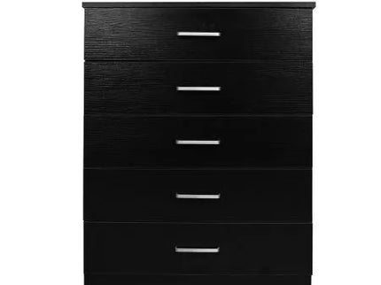 Redfern 5 Drawer Chest - Black
