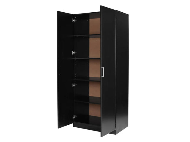 Redfern 2 Door Pantry (Black)