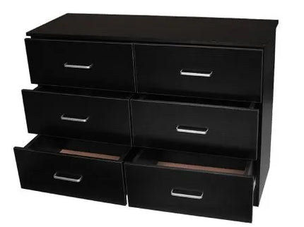 Redfern 6 Drawer Chest - Black