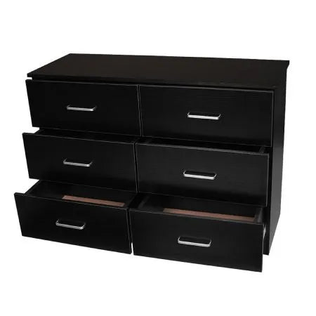 Redfern 6 Drawer Chest - Black
