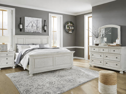Robbinsdale 5pce King Dresser Mirror Suite