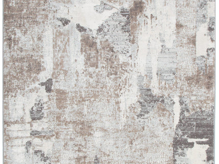 Ruby Abstract Beige Rug