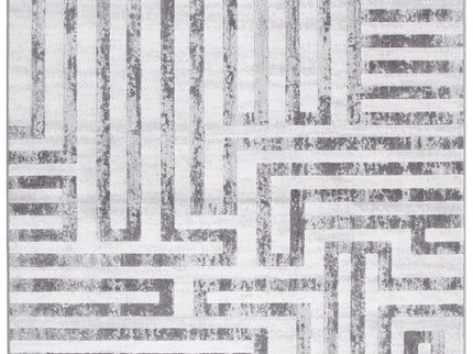 Ruby Maze Grey Rug
