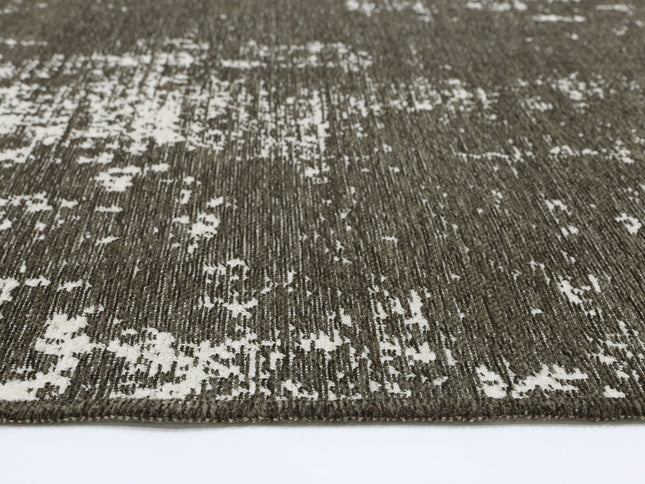 Rustic Faded Beige Abstract Rug