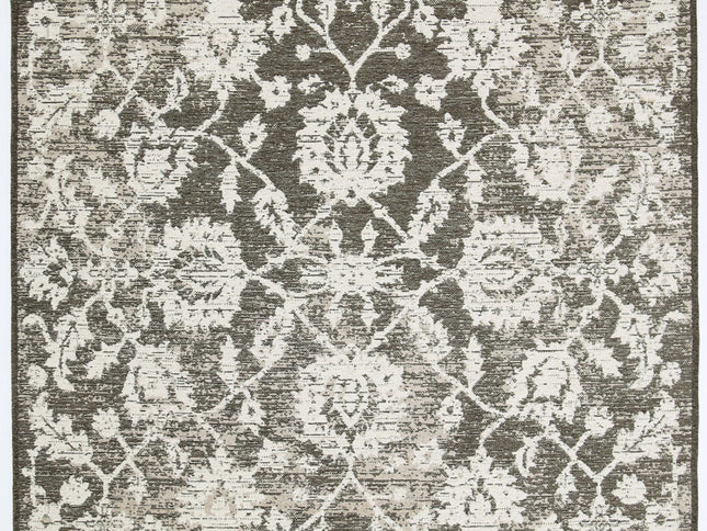Rustic Vineyard Beige Contemporary Rug