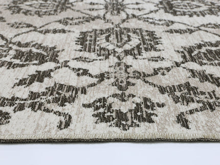 Rustic Vineyard Beige Contemporary Rug