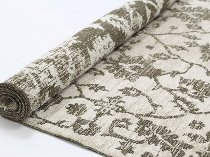 Rustic Vineyard Beige Contemporary Rug