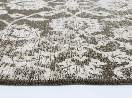 Rustic Vineyard Beige Contemporary Rug