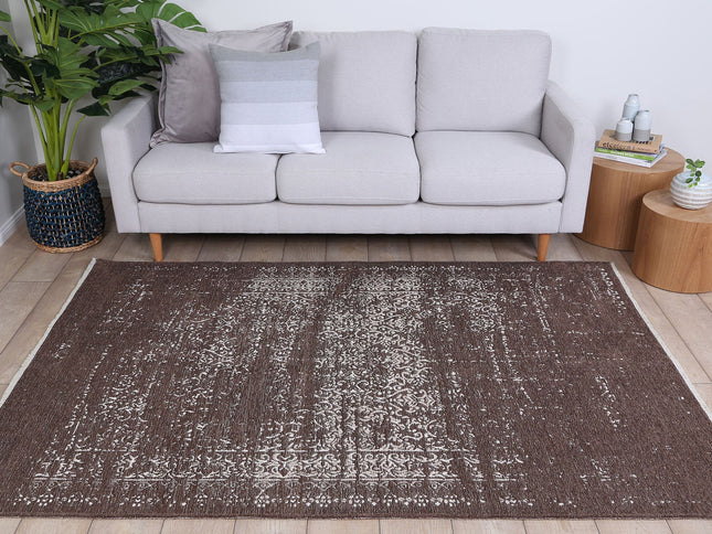 Rustic Homestead Beige & Cream Contemporary Rug