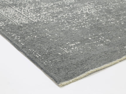 Rustic Homestead Grey & Ivory Contemporary Rug