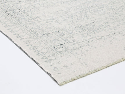 Rustic Homestead Grey & Ivory Contemporary Rug