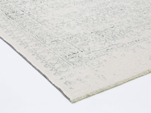 Rustic Homestead Grey & Ivory Contemporary Rug