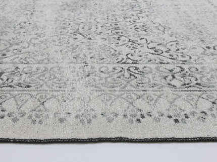 Rustic Homestead Grey & Ivory Contemporary Rug