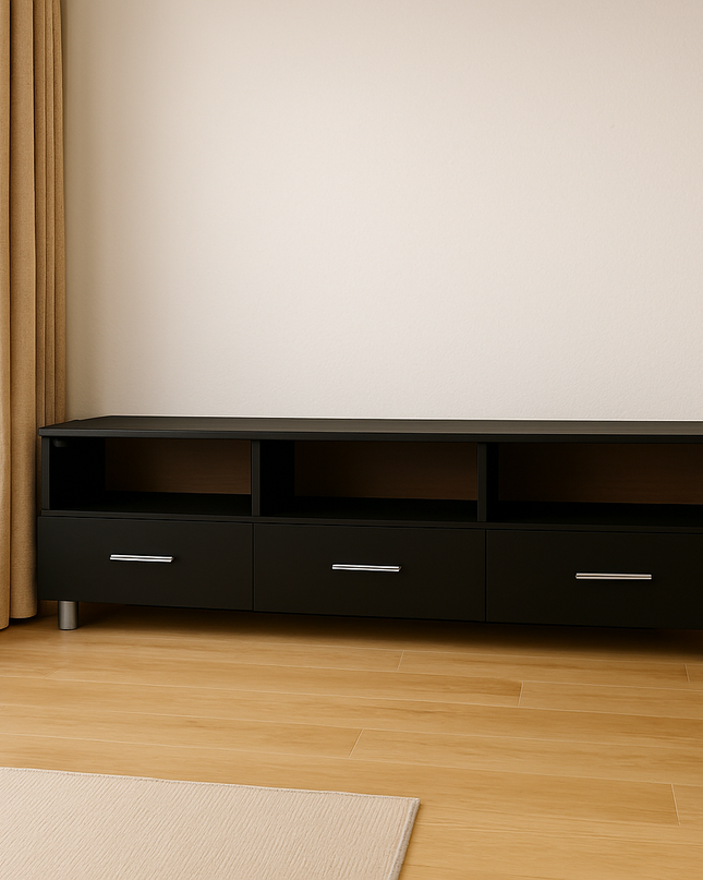 Redfern Lowline TV Unit (Black)