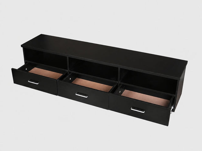 Redfern Lowline Tv Unit (Black)