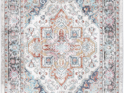 Salsa Yanet Ivory & Multi Rug