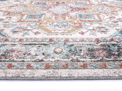 Salsa Yanet Ivory & Multi Rug