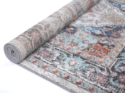 Salsa Yanet Ivory & Multi Rug