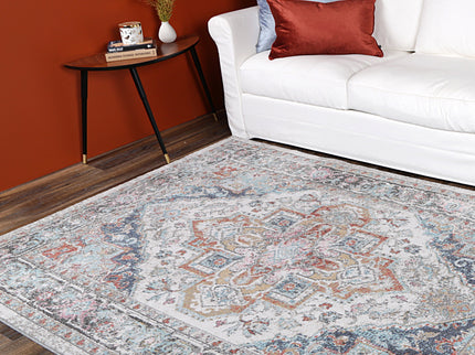 Salsa Yanet Ivory & Multi Rug
