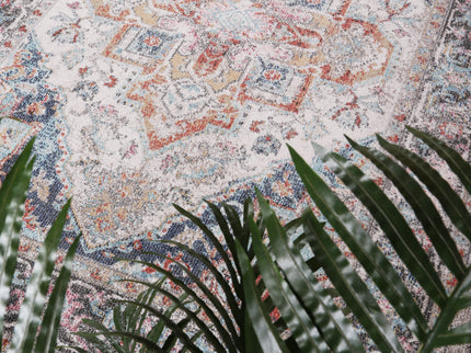 Salsa Yanet Ivory & Multi Rug