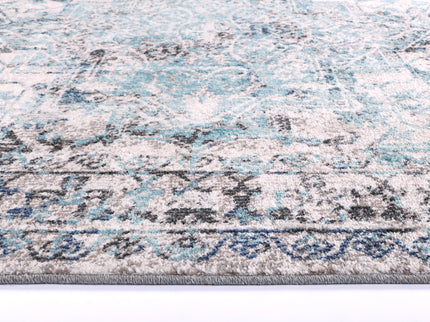 Salsa Adrianita Ivory & Blue Transitional Rug