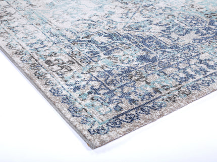 Salsa Adrianita Ivory & Blue Transitional Rug