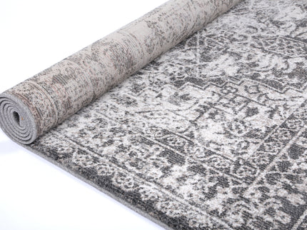 Salsa Carine Ivory & Grey Transitional Rug