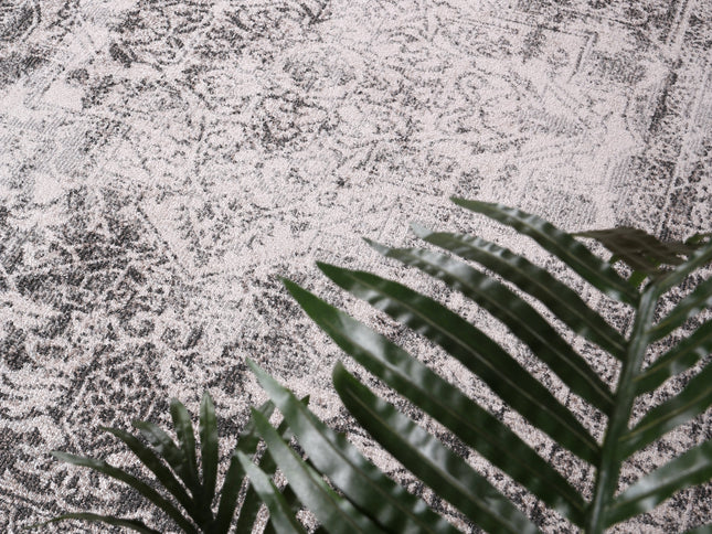 Salsa Carine Ivory & Grey Transitional Rug