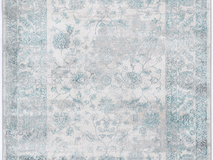 Salsa Peony Ivory & Blue Transitional Rug