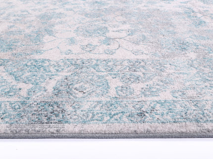 Salsa Peony Ivory & Blue Transitional Rug