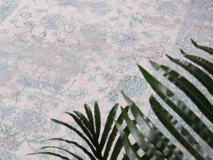 Salsa Peony Ivory & Blue Transitional Rug