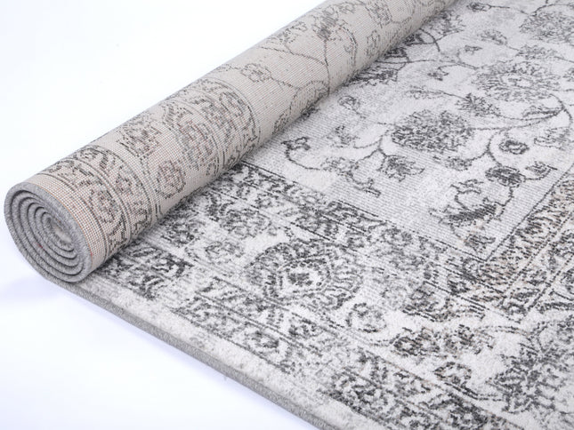 Salsa Serena Grey & Ivory Rug