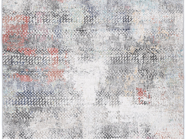 Salsa Ernesto Grey & Terracotta Tribal Rug