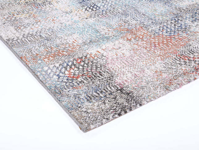 Salsa Ernesto Grey & Terracotta Tribal Rug
