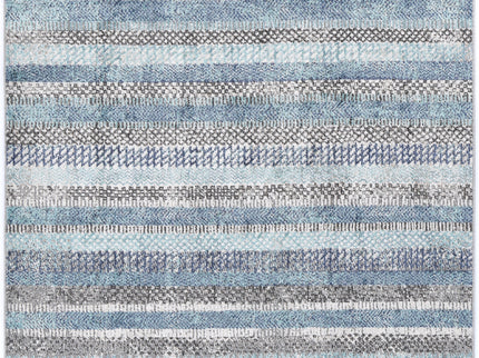 Salsa Luis Blue & Grey Tribal Rug