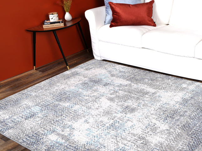 Salsa Eli Grey Tribal Rug