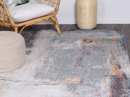 Salsa Aveza Abstract Grey Rug