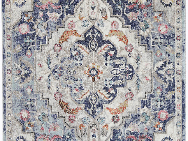 Salsa Alexander Transitional Navy Multi Rug