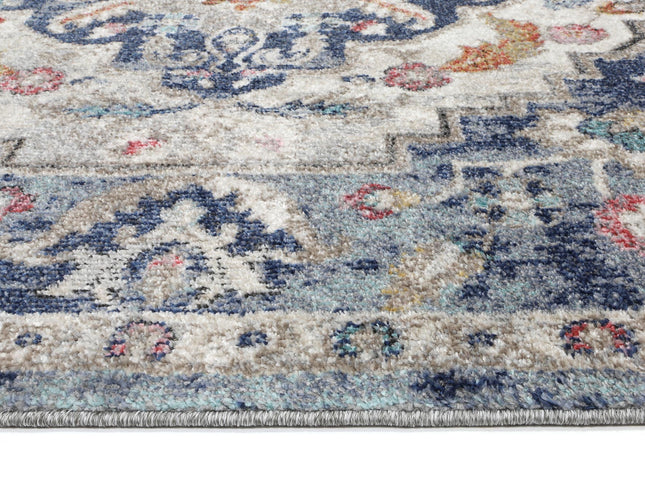Salsa Alexander Transitional Navy Multi Rug