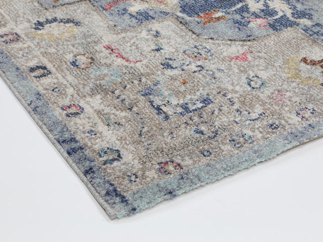 Salsa Alexander Transitional Navy Multi Rug
